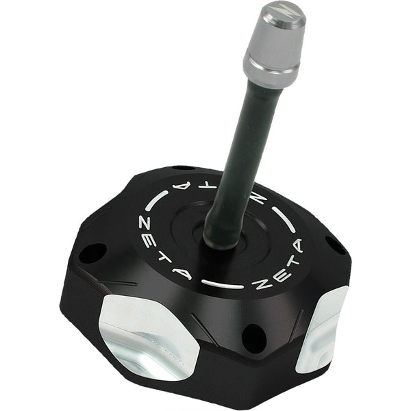 Zeta Billet Gas Cap Black