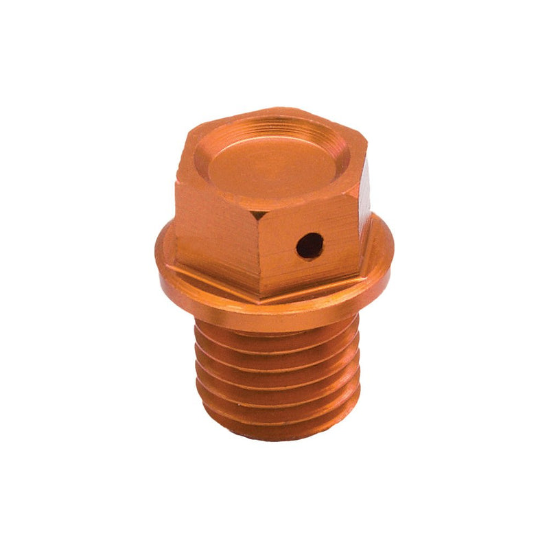 Zeta Magnetic Drain Plug Orange