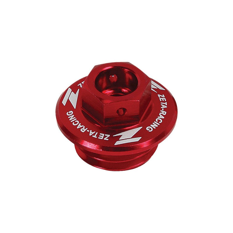 Zeta Oil Filler Plug Red