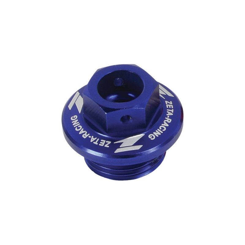 Zeta Oil Filler Plug Blue