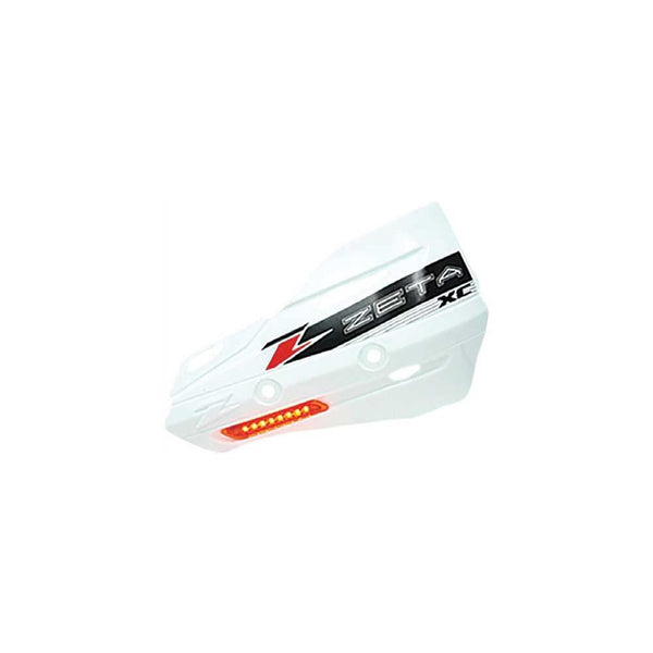 Zeta Armor Guard Xc Protector W/Flasher White