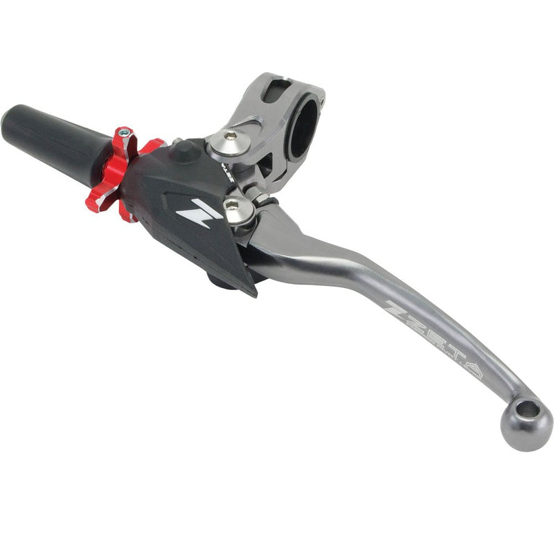 Zeta Pivot Perch Fp 4 Finger Titanium/Red