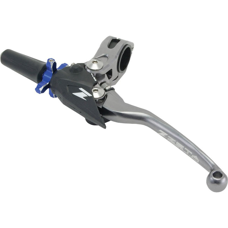 Zeta Pivot Perch Fp 4 Finger Titanium/Blue