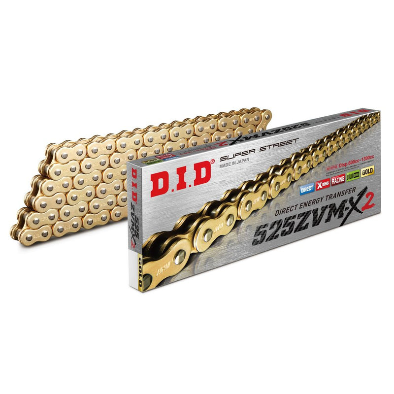 D.I.D Chain 525zvm X2 G&G 130zb