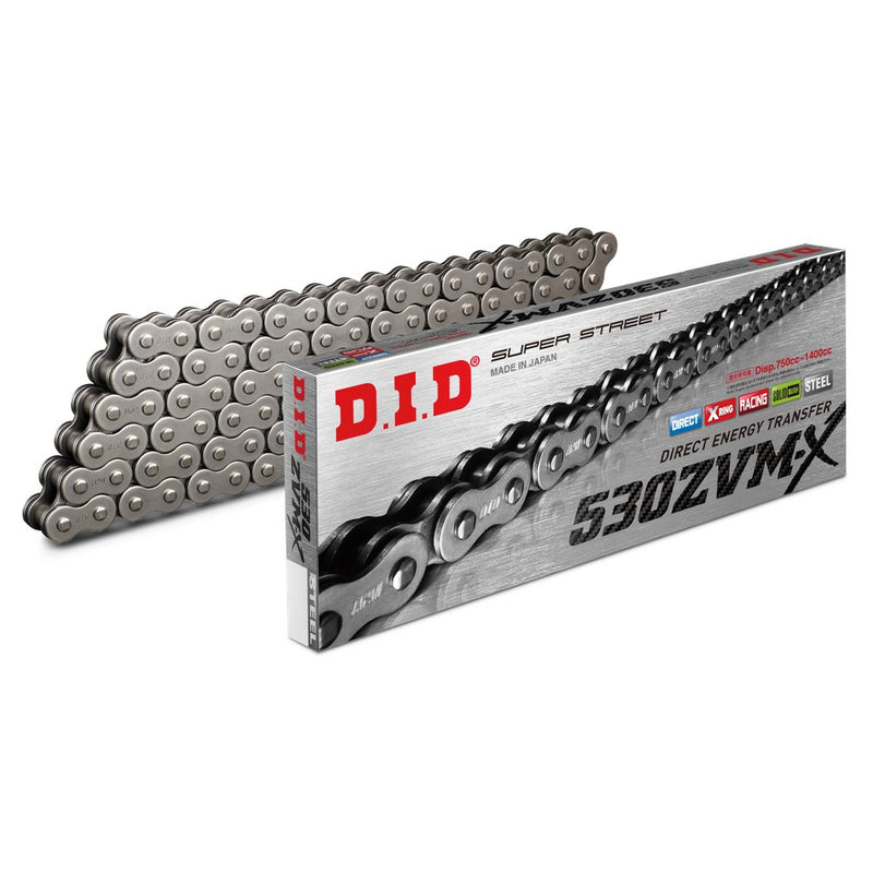 D.I.D Super Street 530zvmx 100l X Ring Chain Natural