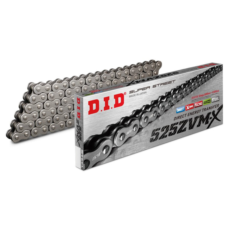 D.I.D Super Street 525zvmx 100l X Ring Chain Natural