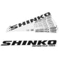 6" Shinko Decal   Black Pack Of 20