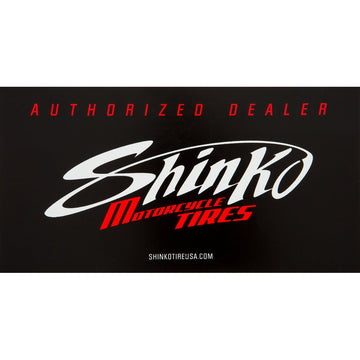 Shinko Authorized Dealer Window Decal4.25" X 8.125"