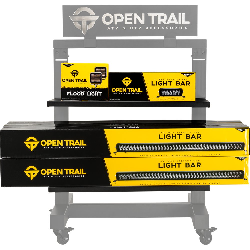 Battery Display Shelf