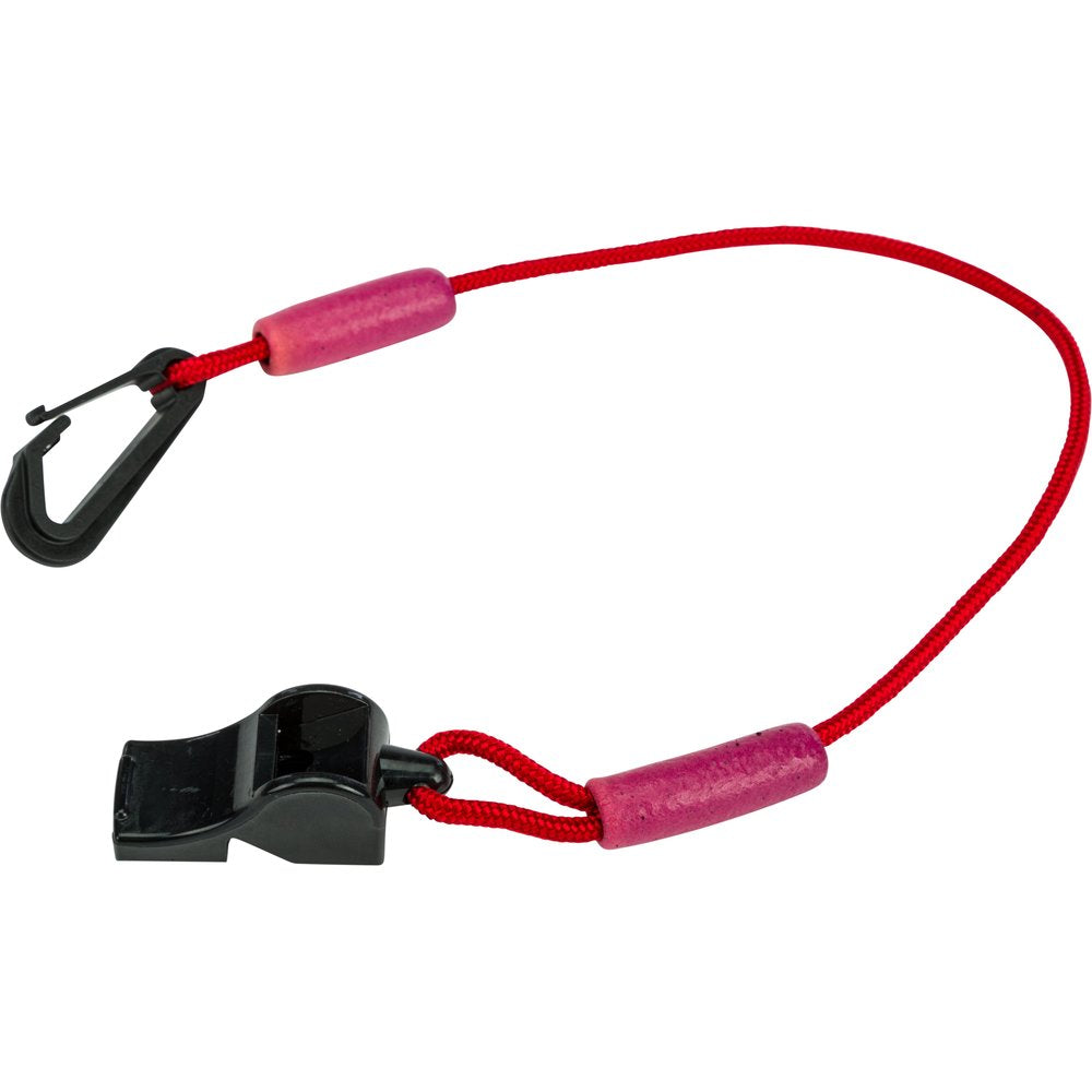 Floating Whistle W/Lanyard (Red)