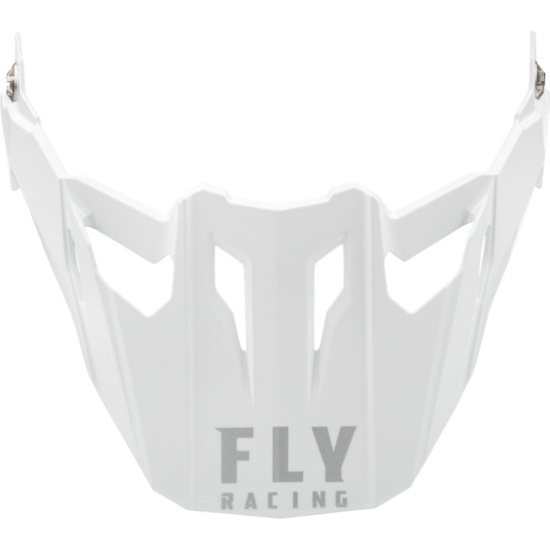 Fly Racing Trekker Solid Helmet Visor White