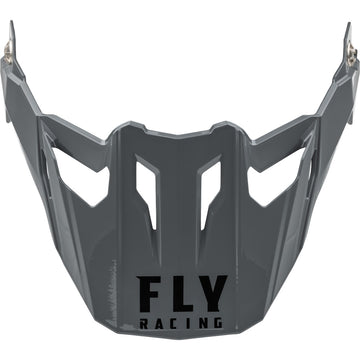 Trekker Solid Helmet Visor Grey