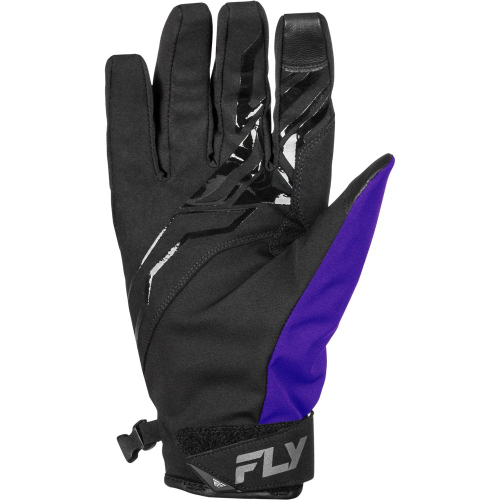 Title Gloves Black/Purple/Grey 2x