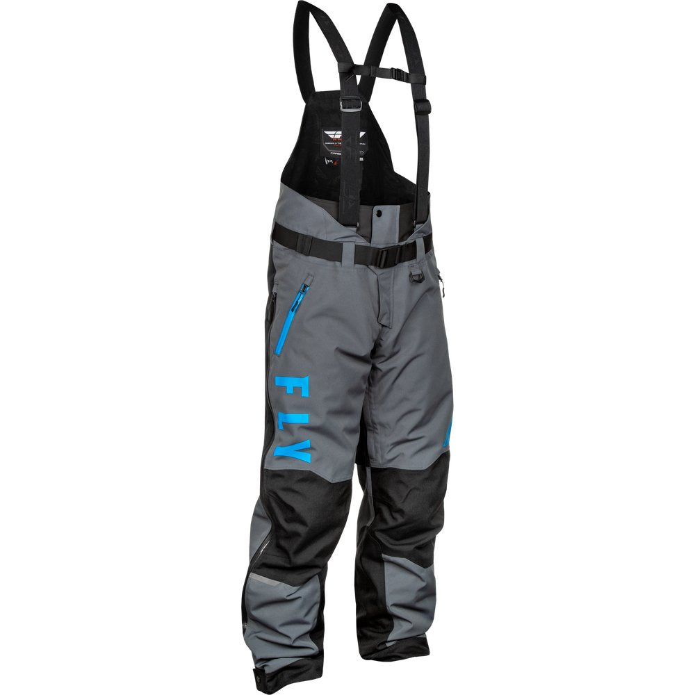 Carbon Bib Grey/Blue Sm