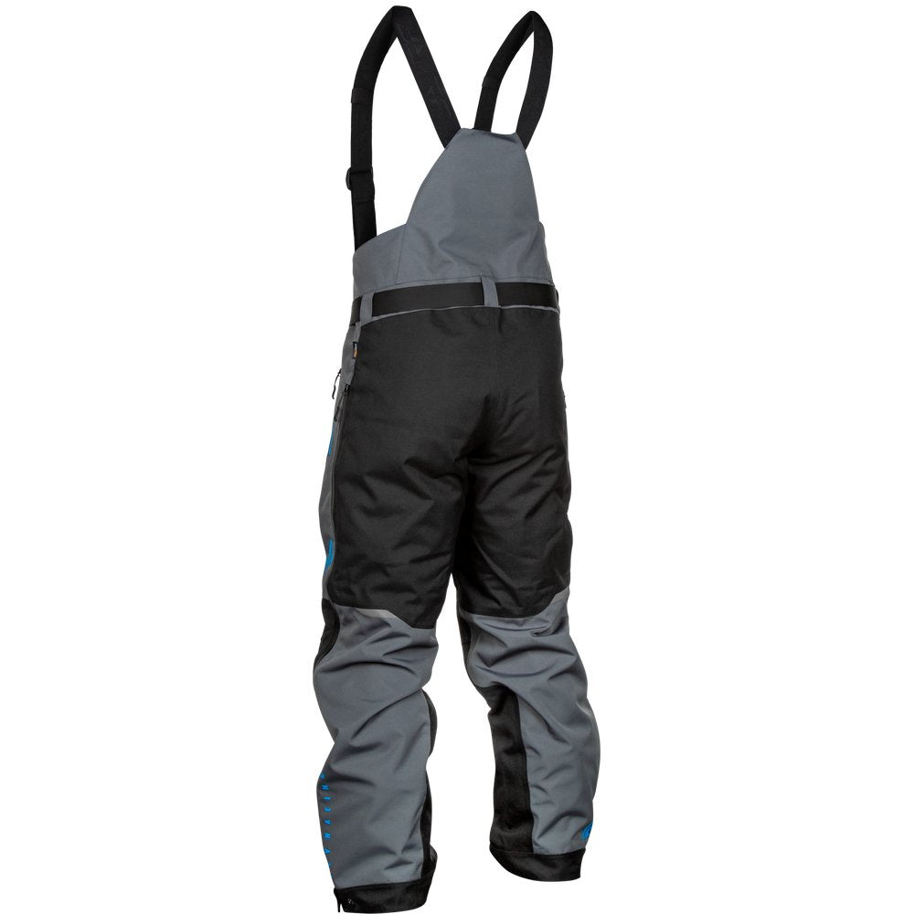 Carbon Bib Grey/Blue Lg