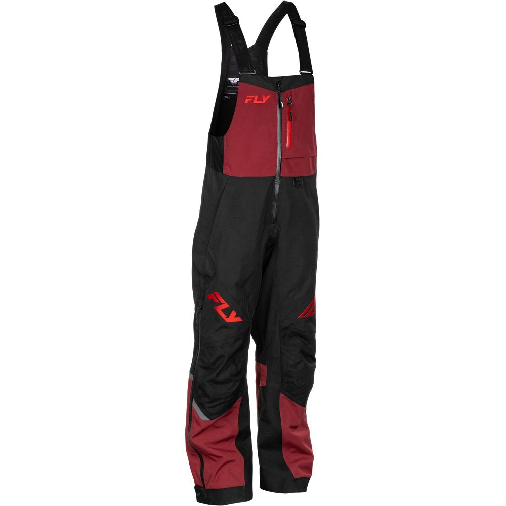 Women's Carbon Bibs Merlot/Red Xl