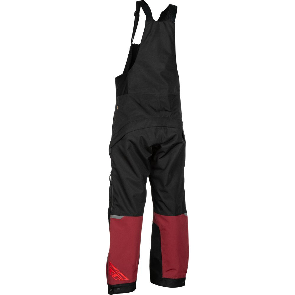 Women's Carbon Bibs Merlot/Red 3x