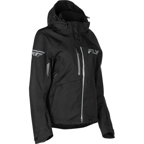 Fly Racing Women's Carbon Jacket Black/Grey 4x