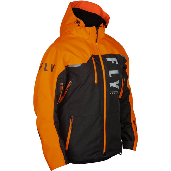 Fly Racing Carbon Jacket Black/Orange 2x