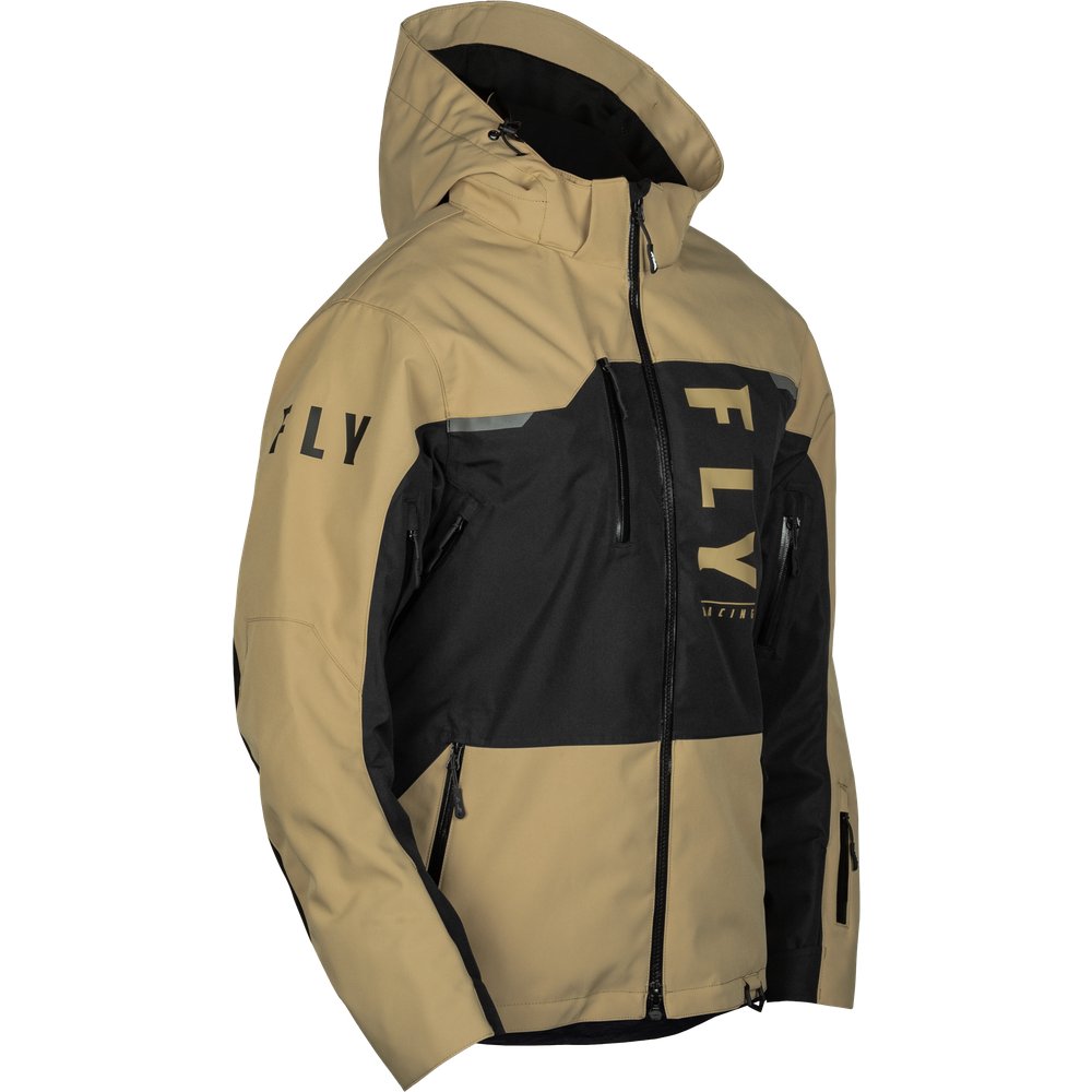 Fly Racing Carbon Jacket Black/Tan Sm