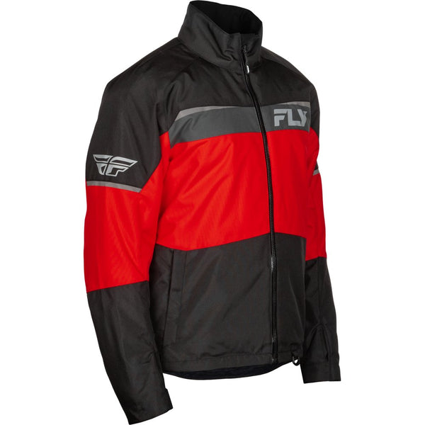 Fly Racing Aurora Jacket Red/Black Md