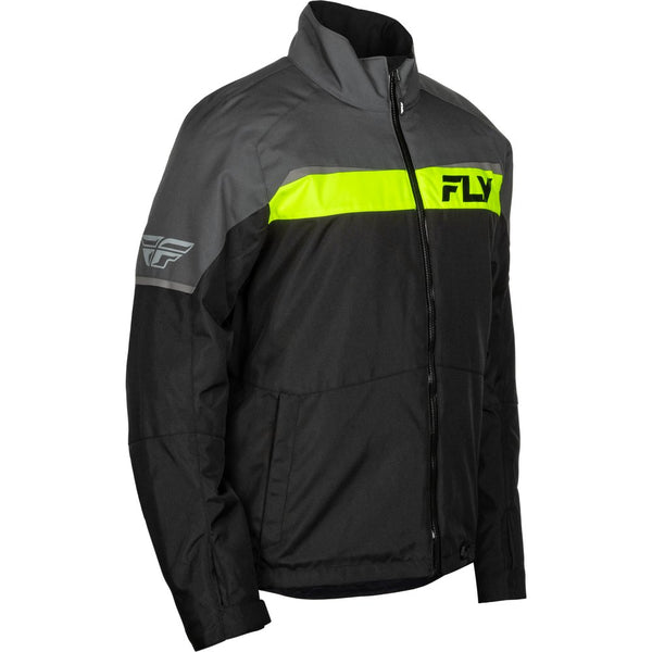 Fly Racing Aurora Jacket Grey/Black Md