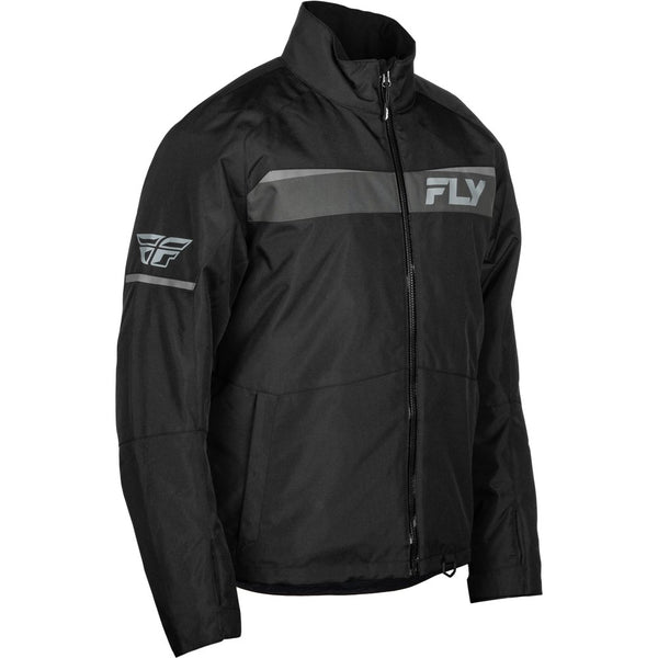 Fly Racing Aurora Jacket Black/Grey Sm