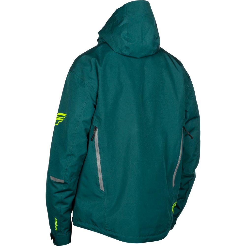 Incline Jacket Teal/Black 3x