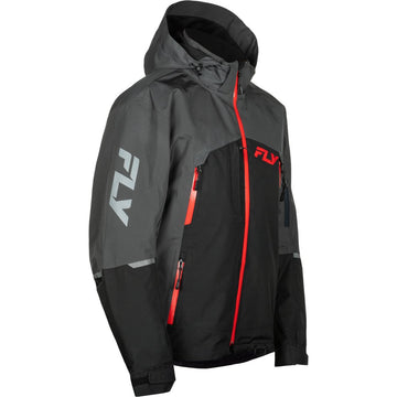 Incline Jacket Grey/Black Lg