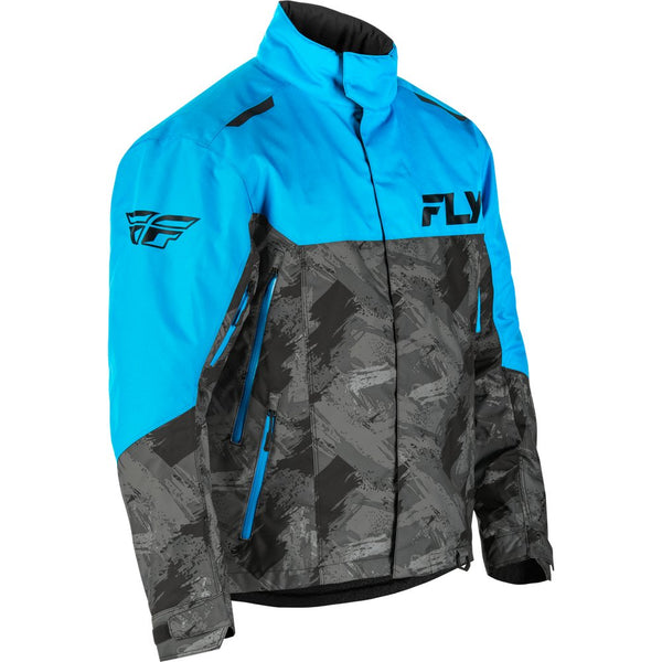 Fly Racing Youth Snx Pro Jacket Blue/Black Yl