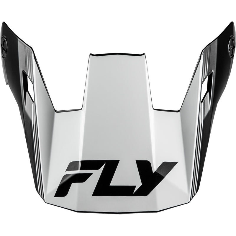 Fly Racing Rayce Repeat Helmet Visor Black/White Xs Lg