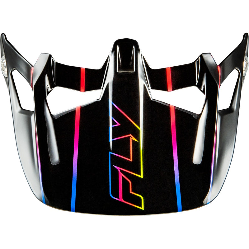 Fly Racing Werx R Carbon Flow Visor Black/Multi