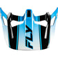 Werx R Carbon Flow Visor Black/Blue/White