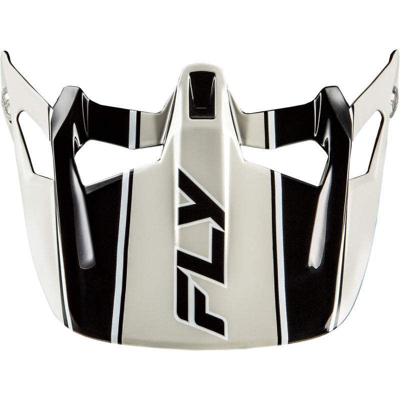 Fly Racing Werx R Carbon Flow Visor Black/Grey