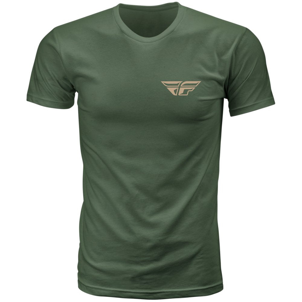 Fly Staple Tee Green Md