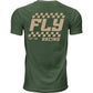 Fly Staple Tee Green Md