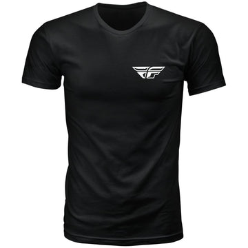 Fly Staple Tee Black Sm