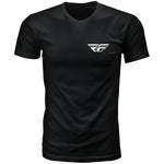 Fly Racing Staple Tee Black Sm