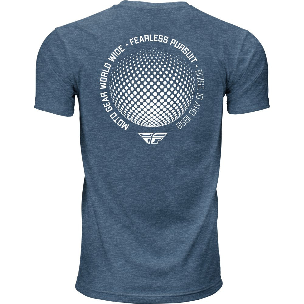Fly Worldwide Tee Blue Xl
