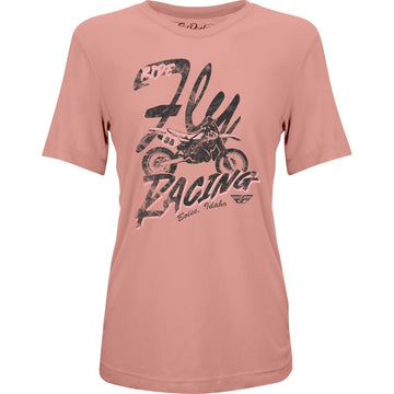 Fly Women's Vintage Tee Pink 2x