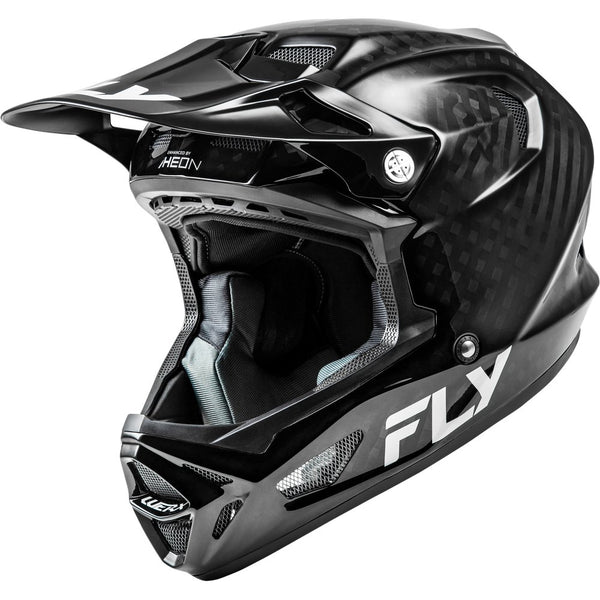 Fly Racing Werx R Carbon Helmet Black Carbon Sm