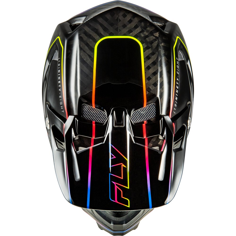 Werx R Flow Carbon Helmet Black Carbon/Black/Multi Sm