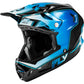 Werx R Flow Carbon Helmet Black Carbon/Blue/White Xl