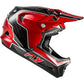 Werx R Flow Carbon Helmet Black Carbon/Red Xl