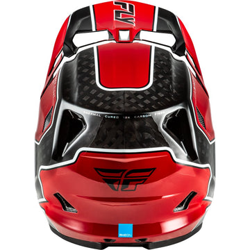 Werx R Flow Carbon Helmet Black Carbon/Red Lg
