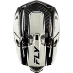 Fly Racing Werx R Flow Carbon Helmet Black Carbon/Grey Md