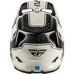 Fly Racing Werx R Flow Carbon Helmet Black Carbon/Grey Lg