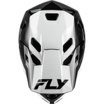 Fly Racing Yth Rayce Repeat Bicycle Hlmt Black/White Ys