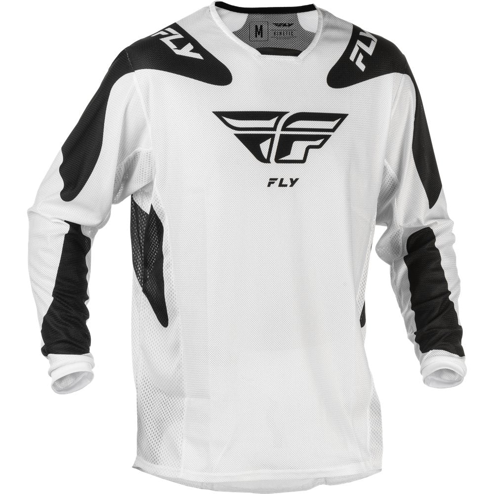 Kinetic Mesh Sym Jersey White/Black Sm