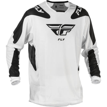 Kinetic Mesh Sym Jersey White/Black Sm